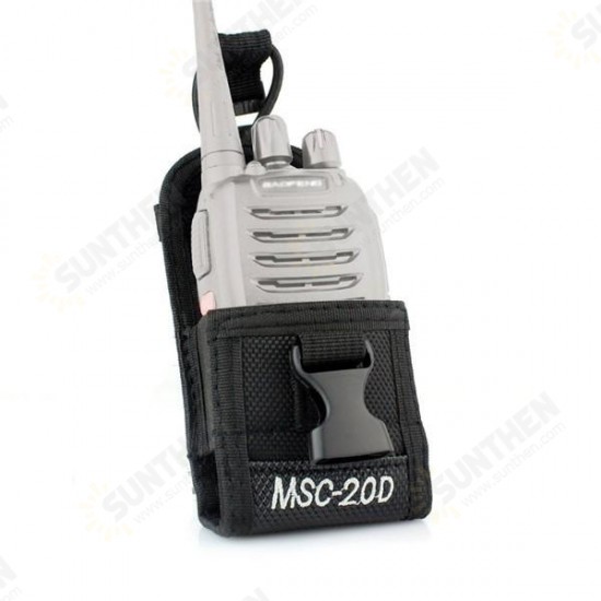 MSC-20D Multi-function Radio Case Holder for H777 BF-666S/777S/888S Kenwood Yaesu Icom Motorola