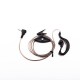 T6200C/T5428/HYTTC320/TC310 Interphone Single Needle 2.5mm Metal Aluminum Foil Line Earphones