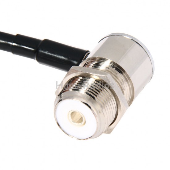 PL259 Antenna Connector Coaxial Extend Cord Cable SO239 5M 16ft for Car Radio Walkie Talkie MP320 MP9000 KT-8900 KT-8900R