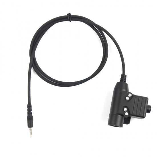 Tacical U94PTT Headset Adapter for Mobile Phone 3.5mm Headset Key Switch PTT