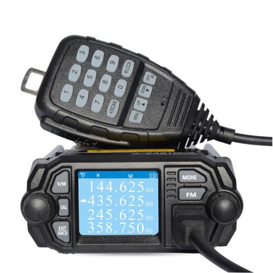 MP380 Mobile Radio VHF 136-174MHz UHF 400-480MHz Car Walkie Talkie CB Ham FM Transceiver