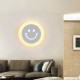 10W LED Round Smile Aisle Living Room Wall Light Indoor Bedside Lamp