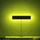 Modern Minimalist RGB LED Symphony Wall Lamp Bedroom Living Room Bedside Atmosphere Lamp with Remote Control