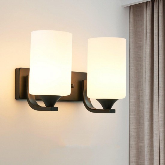 Modern Wall Light Bedroom Living Room Lamp Glass Sconce Stair Lighting Fixture