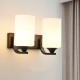 Modern Wall Light Bedroom Living Room Lamp Glass Sconce Stair Lighting Fixture