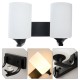 Modern Wall Light Bedroom Living Room Lamp Glass Sconce Stair Lighting Fixture