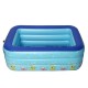 1-4 Persons Inflatable Swimming Pool Outdoor Summer Inflatable Pool Air Pump for Children Adult