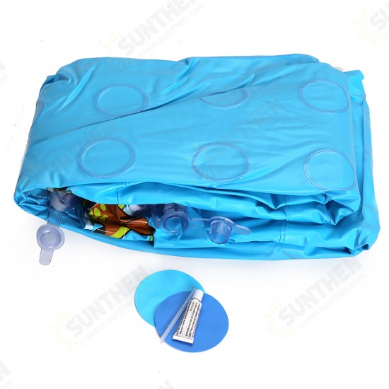 120/130/150cm Inflatable Swimming Pool Family Bathing Tub Playing Pool Outdoor Indoor Garden