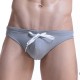 Casual Beach Solid Color Bikini Swimwear for Men Swimming Trunks