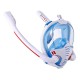 Double Tube Snorkeling Mask Silicone Full Dry Diving Mask Swimming Mask Goggles Self Contained Underwater Breathing Apparatus