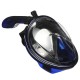 Foldable Anti Fog Snorkeling Panoramic Diving Mask All-Dry Full Face Diving Mask Gopros Mount Underwater Diving Mask Swimming Adult Kids