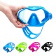 M6113 Diving Mask Snorkel Mask Adjustable Silicone Free Diving Anti-Leak Anti-Fog Diving Goggles Swimming Mask