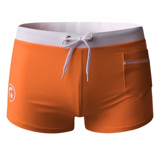 Men's Boxer Shorts Swimwear Swimming Trunks Shorts Breathable Soft Quick Dry