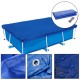 Multifunction Inflatable Swimming Pool Cover Large Size Dustproof Waterproof Square Round Cover Cloth Lip Mat Sunshade Canopy For Outdoor Villa Garden Pool