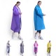 Non-disposable Stylish Adult Lightweight Hooded Raincoat Breathable Tourism Outdoor Raincoat Environmental Protection Rainware Slicker Mackintosh