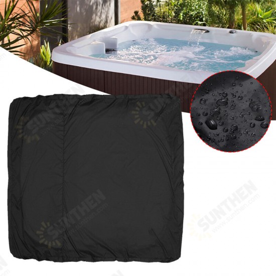 Spa Hot Tub Cover Dustproof Waterproof Square Waterproof Cover Indoor Outdoor Pool Bathtub Cover