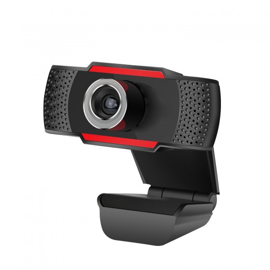 R9 480P HD USB Webcams 2MP Computer Camera Built-In Sound-Absorbing Microphone 640x480 Dynamic Resolution