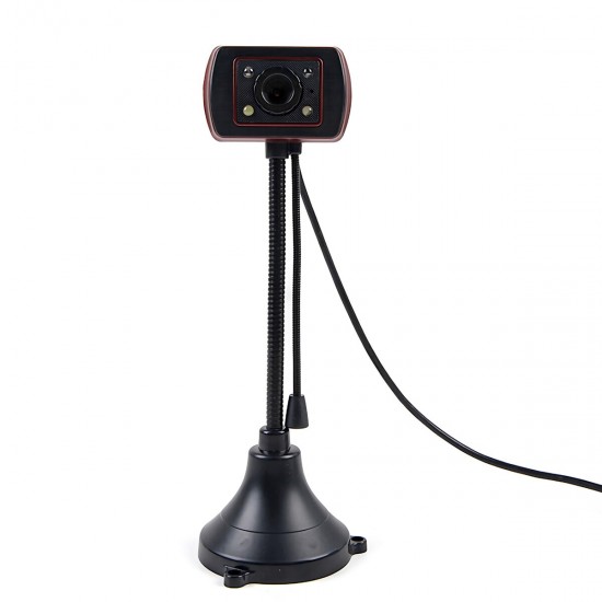 S620 480P HD Webcam CMOS USB 2.0 Wired Computer Web Camera Built-in Microphone Camera for Desktop Computer Notebook PC