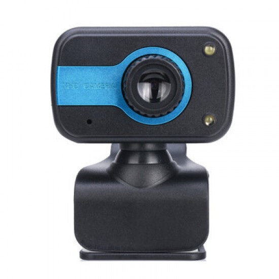 USB Laptop Camera 360-degree 500W Pixels 480P HD ResolutionWith Microphone for Notebook