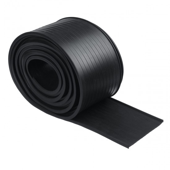 5M Rubber Strip Garage Door Bottom Weather Seal Trim T-End Buffer Anti-collision Damping Strip For 16' Wide Doors