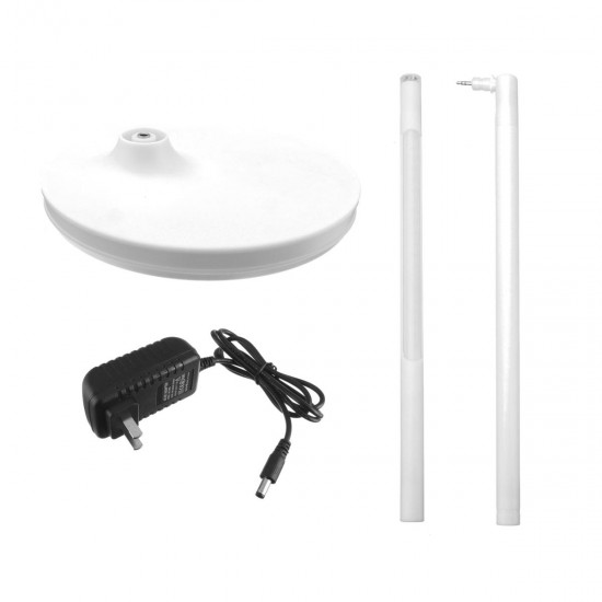 2 in 1 Qi Wireless Charger Pad + 10w LED Table Reading Lamp Desktop Light for Mobile Phone