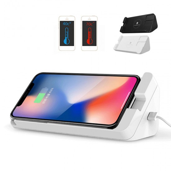 5W Qi Wireless Charger Stand Holder For iPhone X 8 Plus Galaxy S9 S8 Note 8