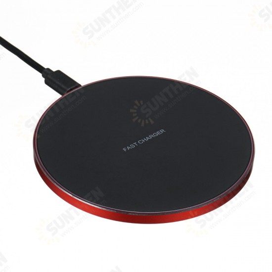 10W Wireless Charger Fast Charging Pad for Samsung for iPhone Huawei