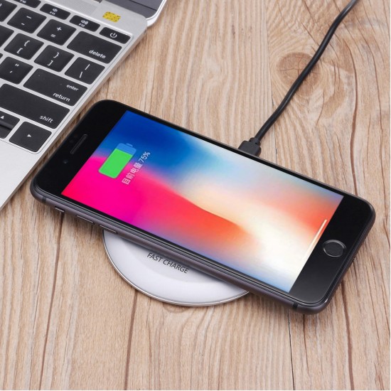 10W Wireless Charger Fast Charging Pad For iphone X 8/8Plus Samsung S9 S8 S7