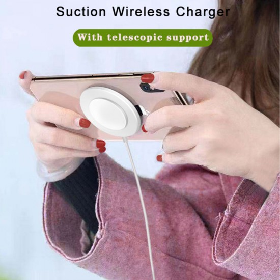 10W Wireless Charger Suction Wireless Charging For iPhone 12 11Pro MI10