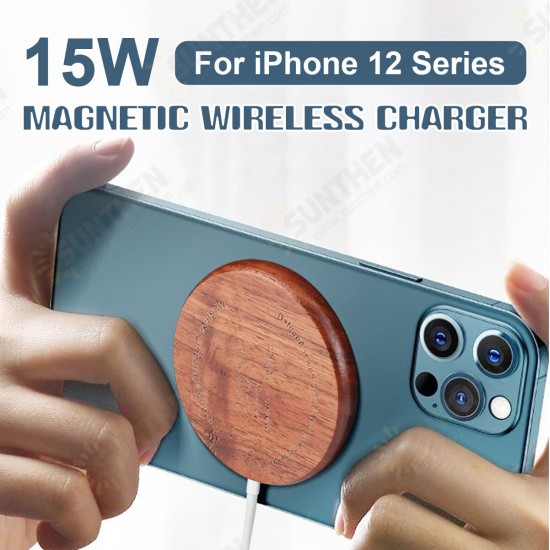 15W Magnetic Wireless Charger for iPhone 12 Series for iPhone 12 Mini/12 Pro/12 Pro Max for Samsung Galaxy Note S20 ultra Huawei Mate40