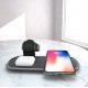 3in1 15W Wireless Charger Fast Wireless Charging Holder For Qi-enabled Smart Phones For iPhone 13Pro Max 13Mini OnePlusXiaomi For Apple Watch For AirPods