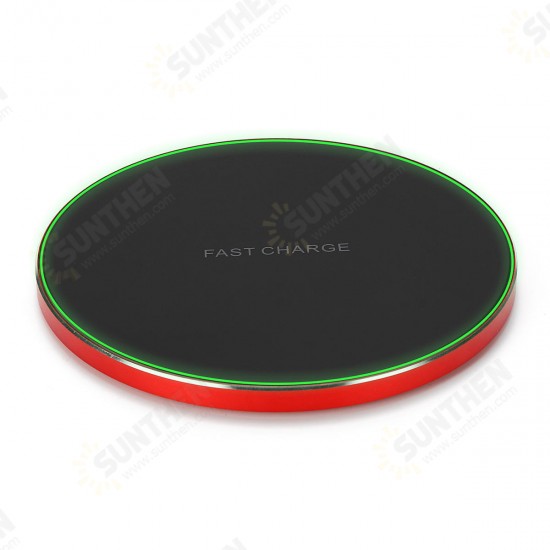 Aluminum Wireless Fast Charger Charging Dock Pad Mat Phone For iPhone XS XR X