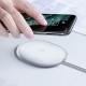 15W Wireless Charger Earbuds Fast Wireless Charging Pad With 1m USB-C Charging Cable For Qi-enabled Smart Phones iPhone Samsung Huawei AirPods Pro