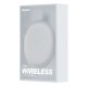 15W Wireless Charger Earbuds Fast Wireless Charging Pad With 1m USB-C Charging Cable For Qi-enabled Smart Phones iPhone Samsung Huawei AirPods Pro