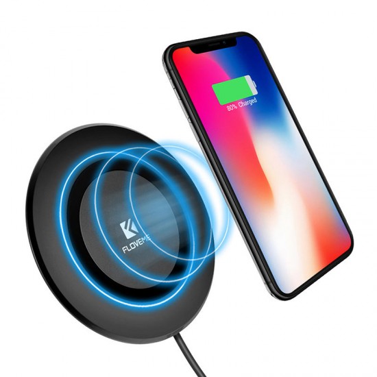 5W intelligent Qi Wireless Charger Charging Charger For iphone X 8/8Plus Sasmung S8