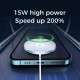 JR-A32 15W Magnetic Fast Charging Wireless Charger for iPhone 12 12Pro Max for Samsung Galaxy Note S20 ultra Huawei Mate40 OnePlus 8 Pro