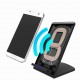 M520 10W 2 Coils Qi Wireless Quick Charger Stand Holder for Samsung S8 Galaxy Note 8 iPhone 8 Plus X