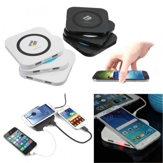 Wireless Charger Charging Pad Transmitter For iPhone Samsung Note 5 Nokia