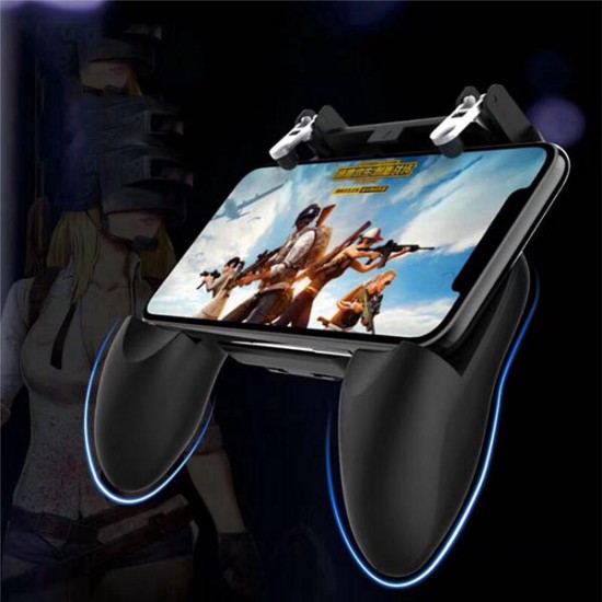 Foldable Gamepad Joystick Game Controller Trigger Mobile Phone Holder For PUBG Phone Game