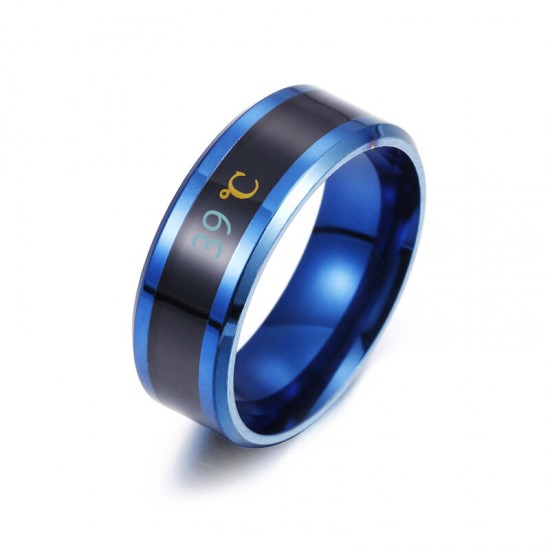 Smart Temperature Couple Ring Detectable Temperature Ring