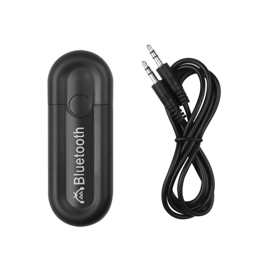 bluetooth V5.0 Audio Receiver Adapter Wireless 3.5mm Auxiliary Audio Adapter for TV PC Speaker Home Audio System