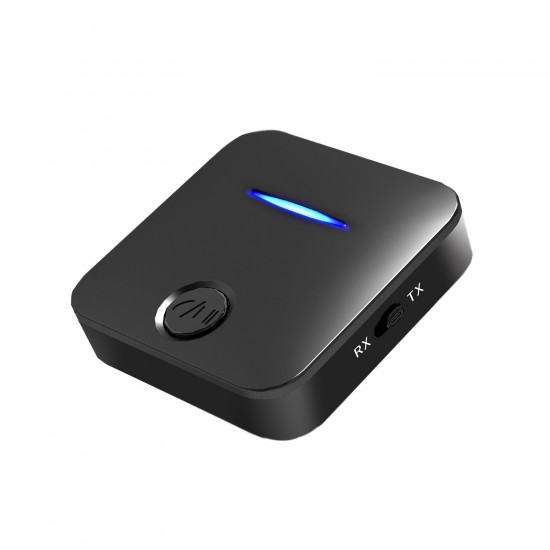 bluetooth V5.0 Audio Transmitter Receiver 3.5mm Aux Wireless Audio Adapter For TV PC Speaker Car Sound System Home Sound System