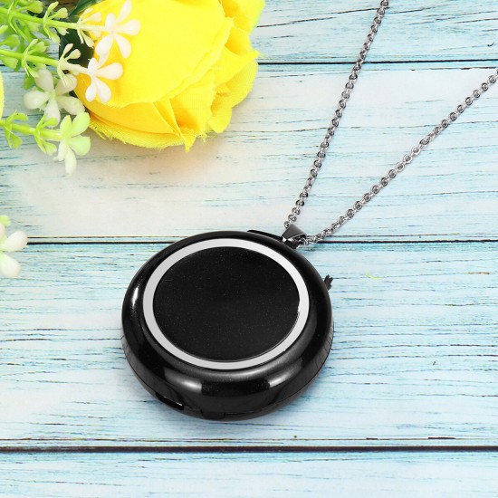 Mini Portable Wearable Air Purifier Bacteria Prevention Necklace PM2.5 Haze Air Cleaner Negative Ion Generator