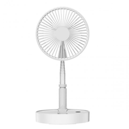 Telescopic Folding USB Fan Desktop Landing Silent Fans for Home Car Office