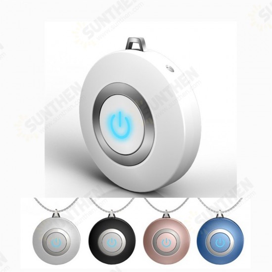 Wearable Air Purifier Necklace Ionizer Ion Generator Odor and Smoke Remover