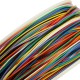 5Pcs 250M 8-Wire Colored Insulated P/N B-30-1000 30AWG Wire Wrapping Cable Wrap Reel