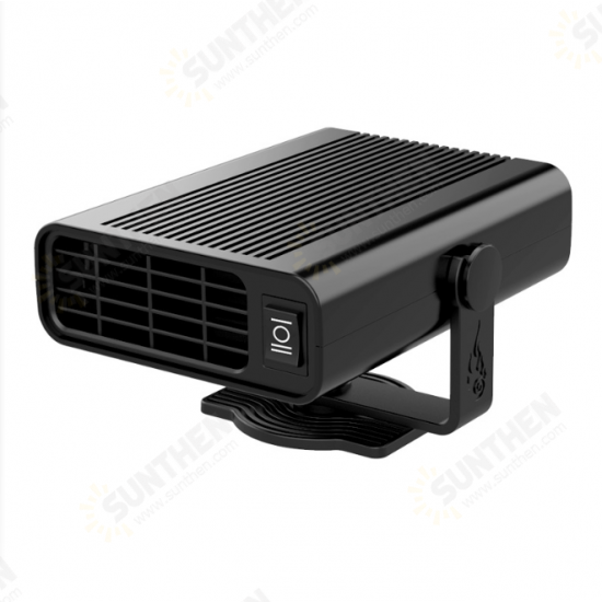 12V/24V Car Heater Defroster Air Purifier Fast Heating Warm & Cold Fan Smoke & Dust Remover