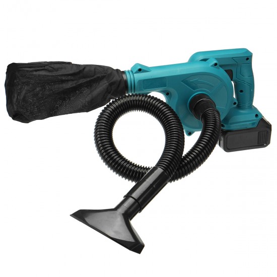 2 in 1 Electric Air Blower Vacuum Cleaner Handheld Dust Collecting Tool For Makita 18V Battery