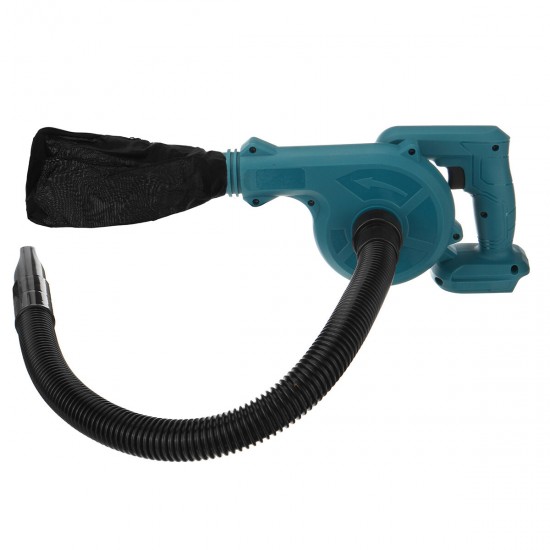 2 in 1 Electric Air Blower Vacuum Cleaner Handheld Dust Collecting Tool For Makita 18V Battery