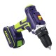 3 In 1 Hammer Drill 48V Cordless Drill Double Speed Power Drills LED lighting 1Pcs Large Capacity Battery 50Nm 25+1 Torque Electric Drill